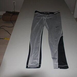 Grey Nike Pro Leggings Size Large